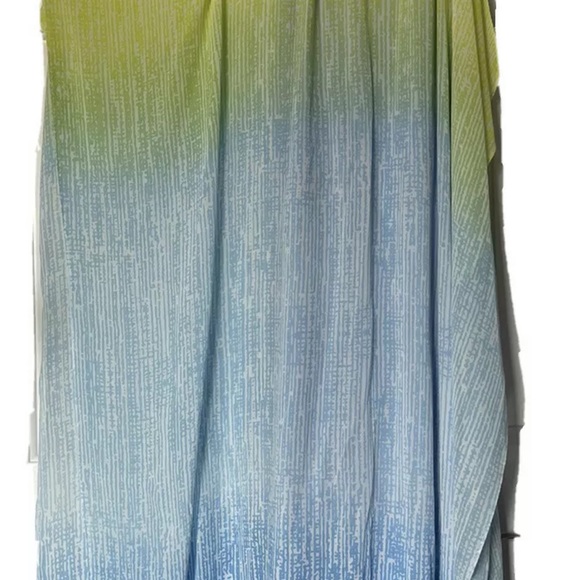 belle badgley mischka maxi dress Caftan Chiffon - Picture 8 of 9